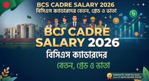 BCS Cadre Salary 2026 | বিসিএস ক্যাডারদের বেতন, গ্রেড ও ভাতা