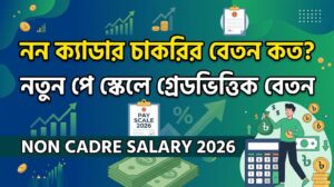 Non Cadre Salary 2026 । নন ক্যাডার চাকরির বেতন কত? নতুন পে স্কেলে গ্রেডভিত্তিক বেতন
